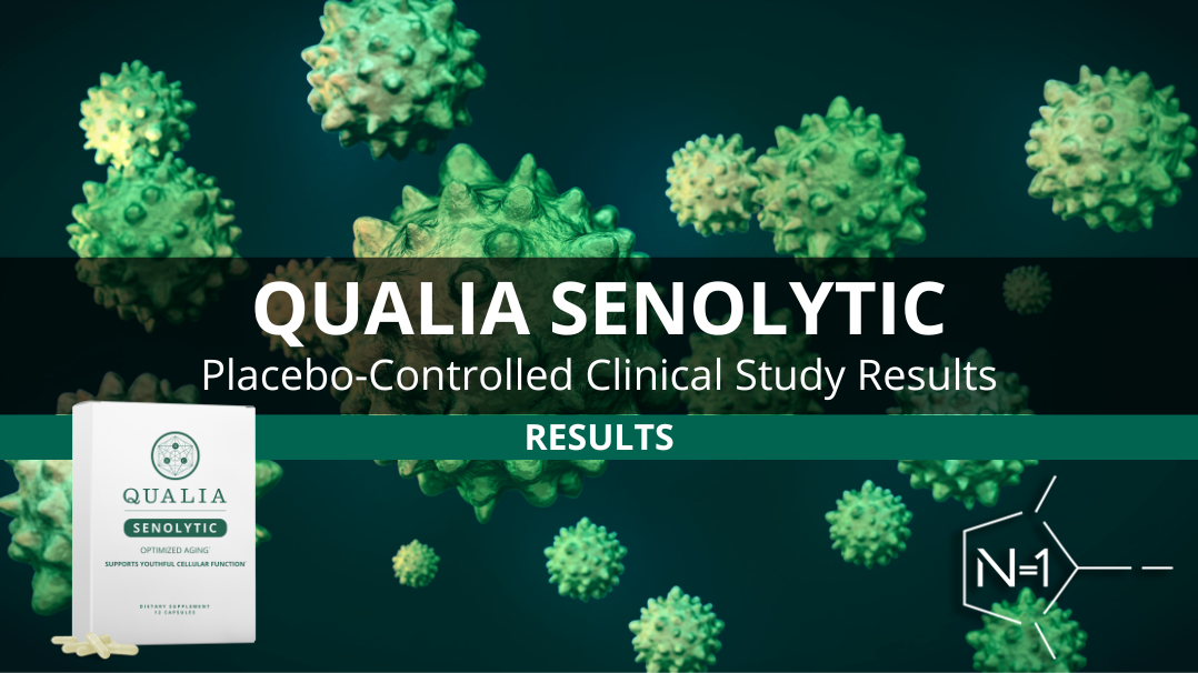 Qualia Senolytic Placebo-Controlled Clinical Study Results